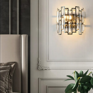 Applique Murale en Cristal, luminaire doré G20210